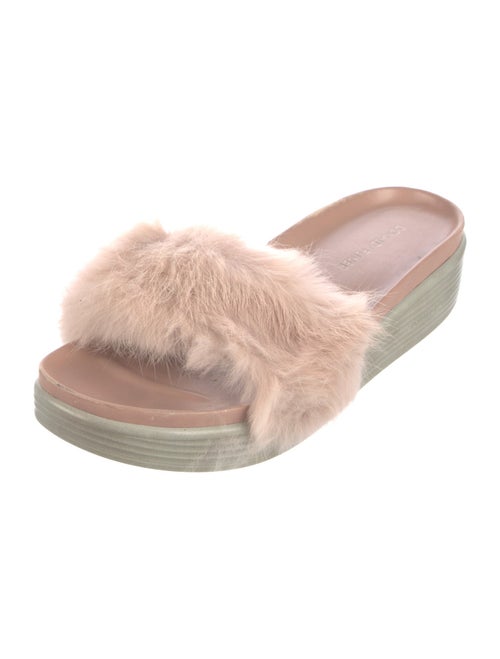 Donald Pliner Leather Slides