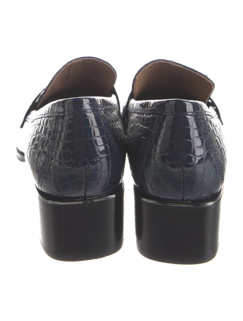 Donald Pliner Patent Leather Tassel Accents Loafers
