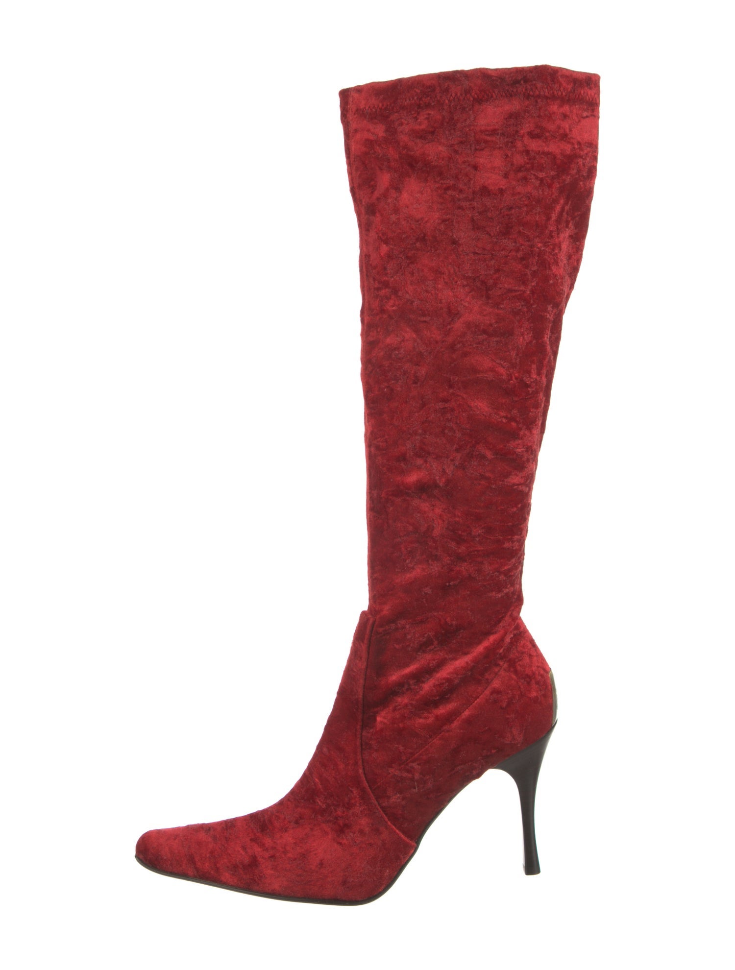 Donald Pliner Velvet Boots