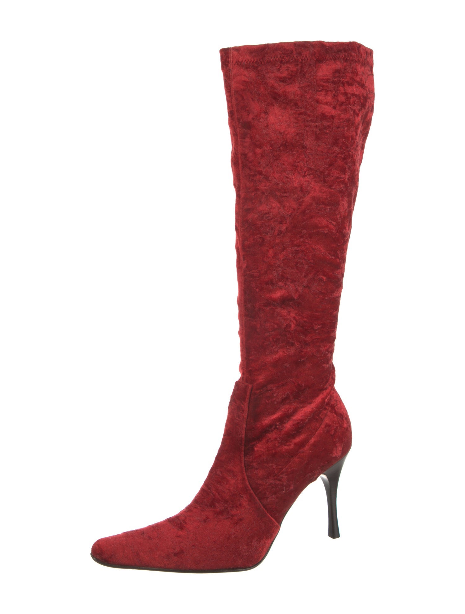 Donald Pliner Velvet Boots