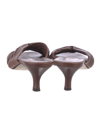 Donald Pliner Leather Slides