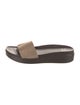 Donald Pliner Suede Printed Slides