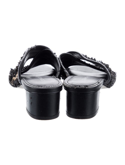 Donald Pliner Leather Printed Slides