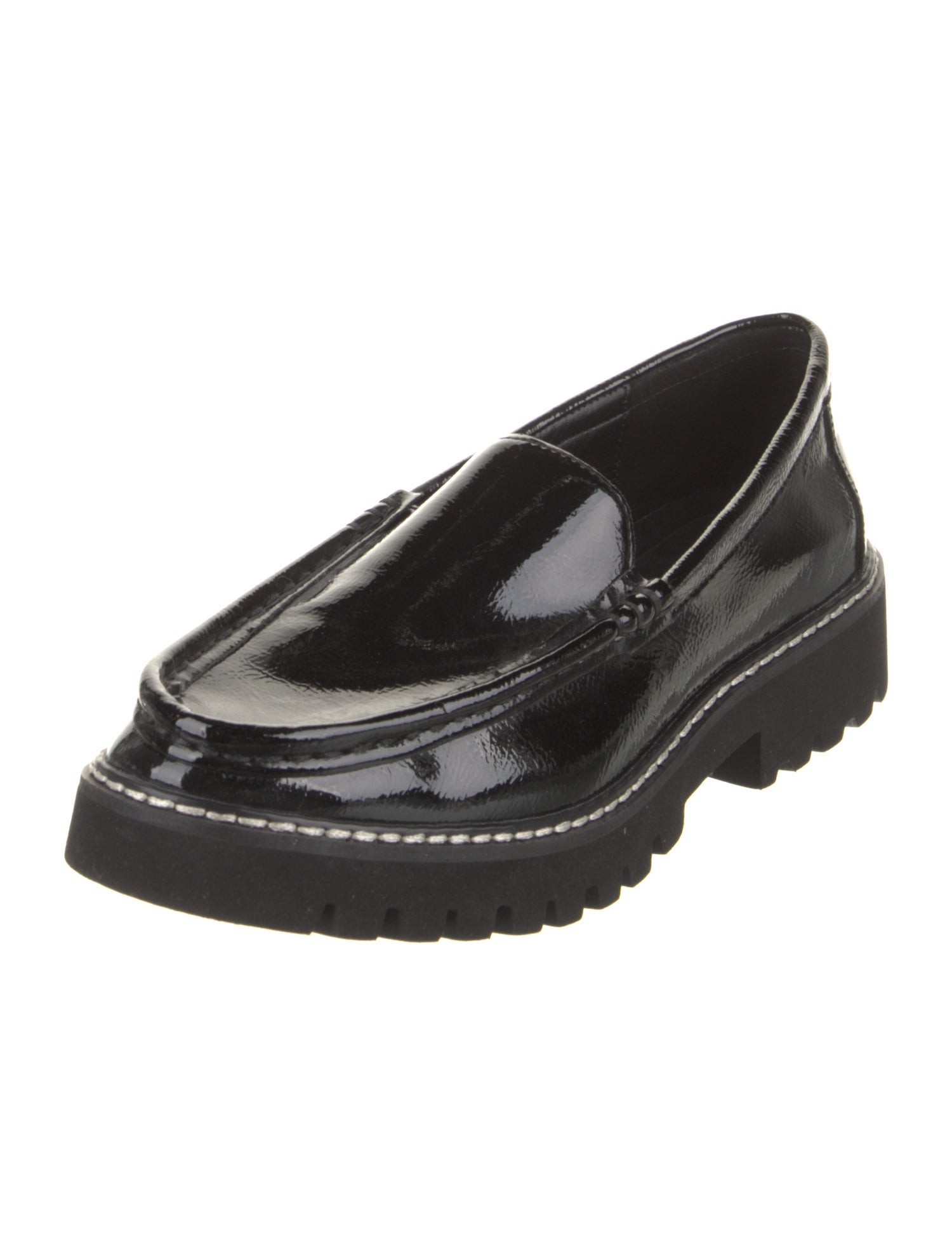 Donald Pliner Patent Leather Loafers