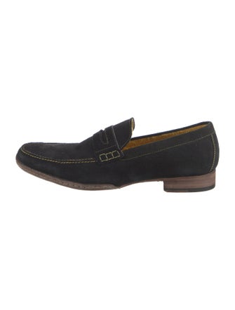 Donald Pliner Suede Dress Loafers