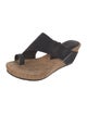 Donald Pliner Suede Slides