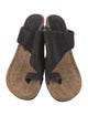 Donald Pliner Suede Slides