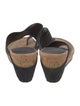 Donald Pliner Suede Slides