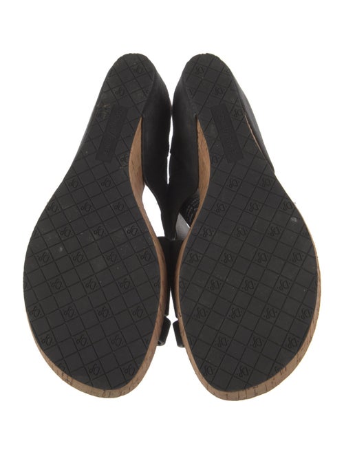 Donald Pliner Suede Slides
