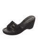 Donald Pliner Leather Slides