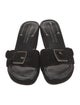 Donald Pliner Leather Slides