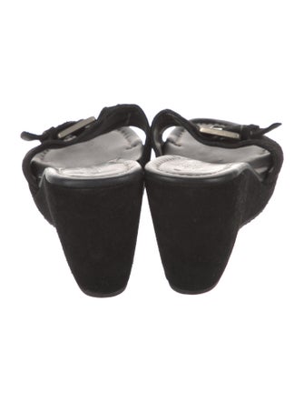 Donald Pliner Leather Slides