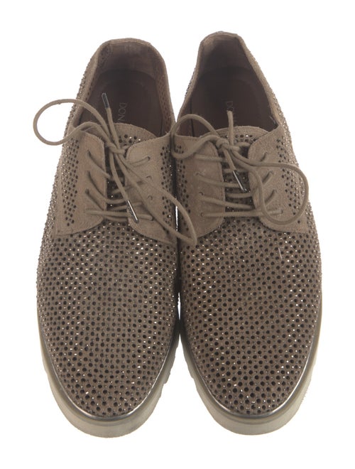Donald Pliner Suede Lasercut Accents Oxfords