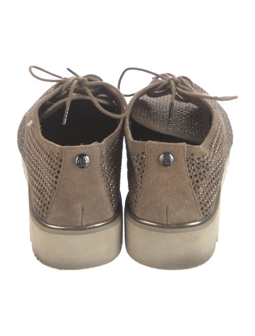 Donald Pliner Suede Lasercut Accents Oxfords