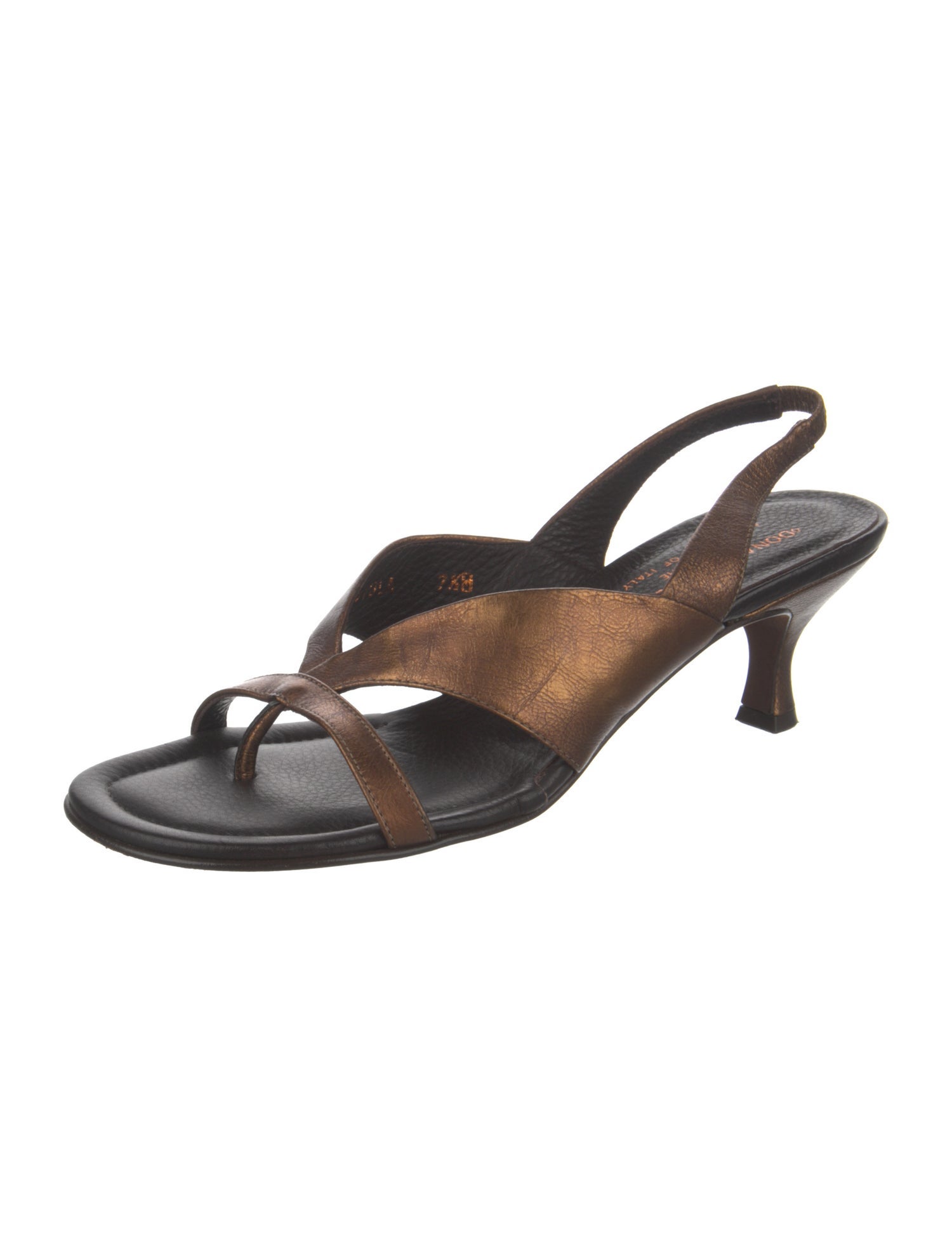 Donald Pliner Leather Slingback Sandals
