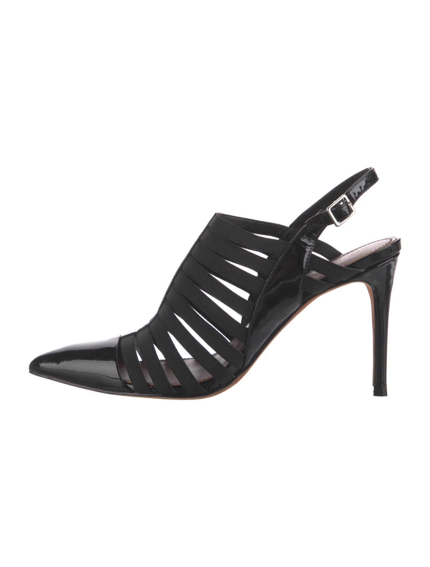 Donald Pliner Patent Leather Slingback Pumps