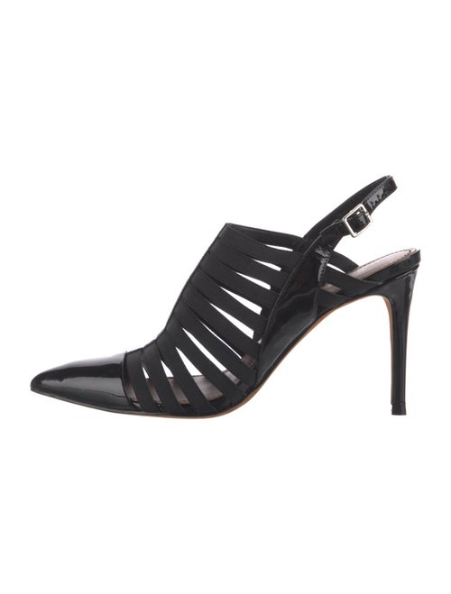 Donald Pliner Patent Leather Slingback Pumps