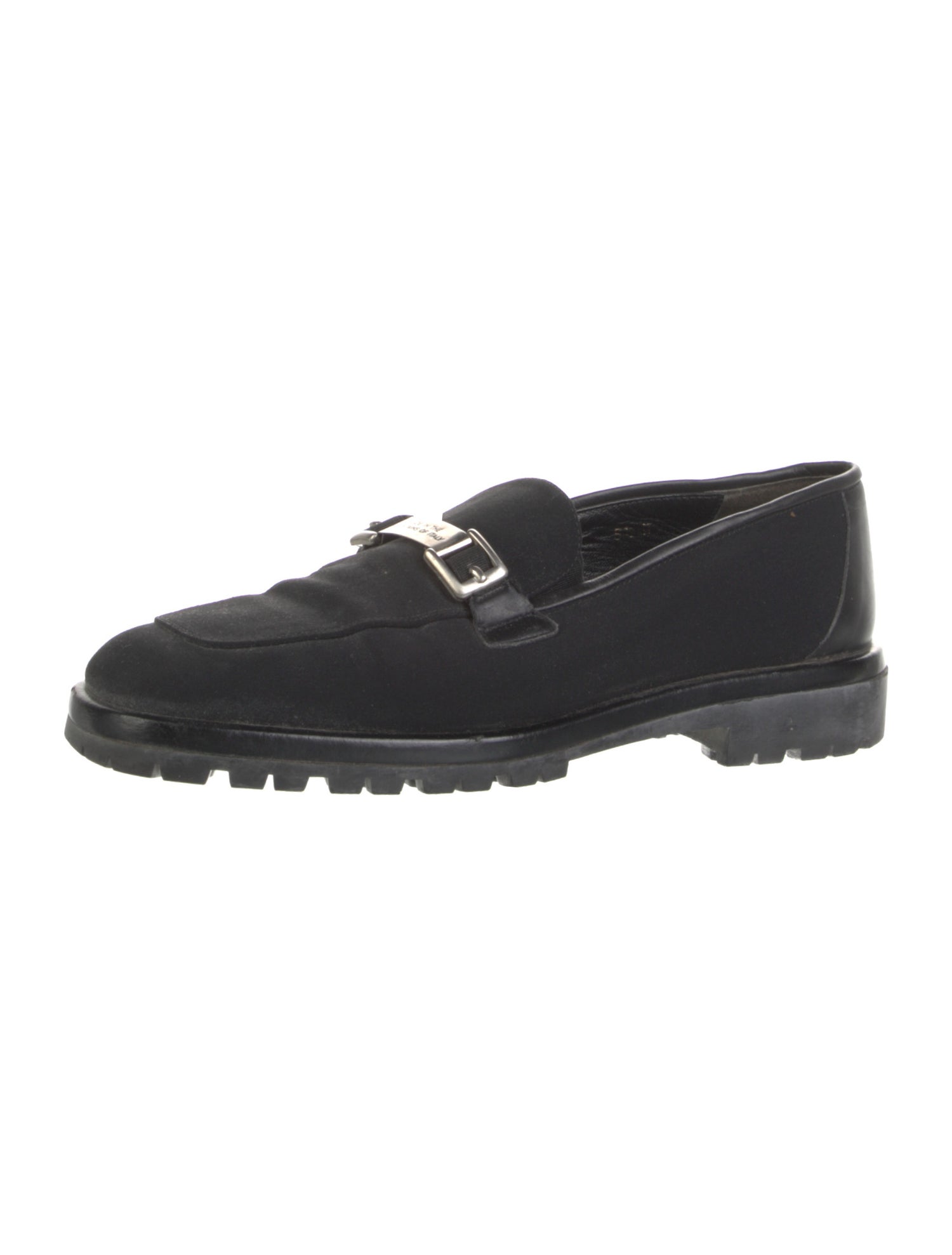Donald Pliner Nylon Loafers