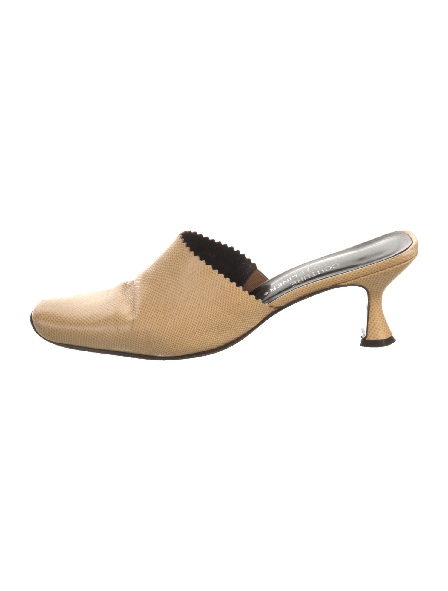Donald Pliner Leather Mules