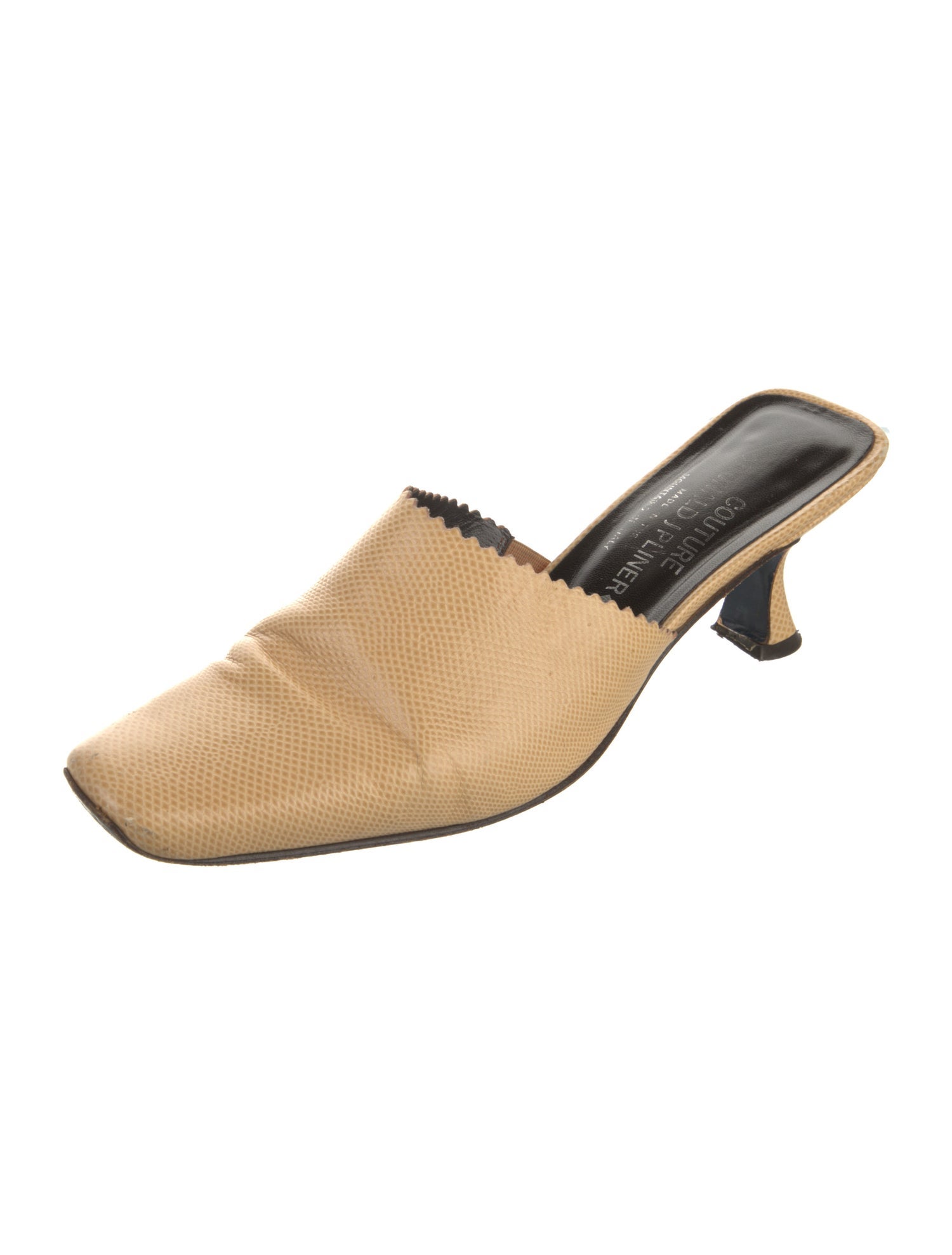 Donald Pliner Leather Mules