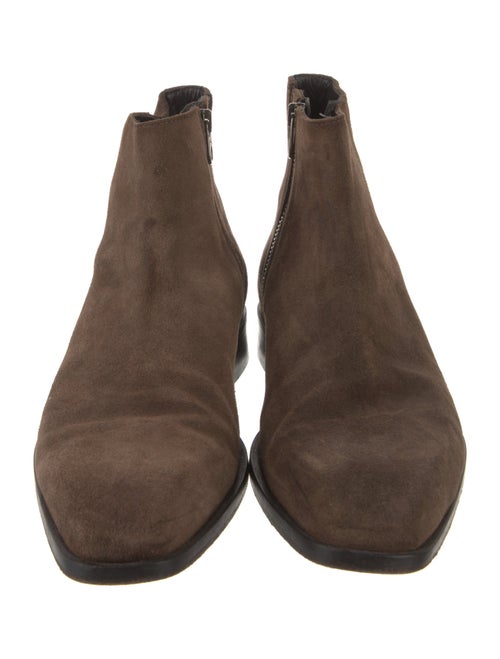 Donald Pliner Suede Chelsea Boots