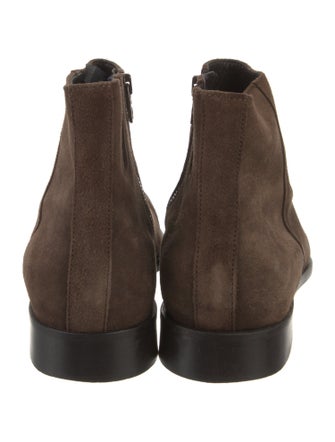 Donald Pliner Suede Chelsea Boots