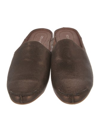 Donald Pliner Suede Mules