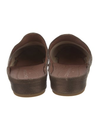 Donald Pliner Suede Mules