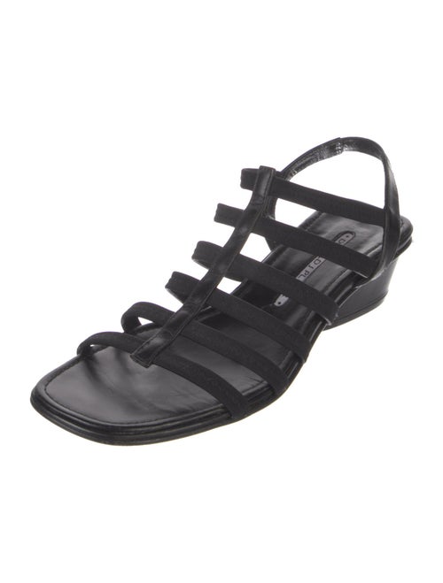 Donald Pliner Canvas Gladiator Sandals