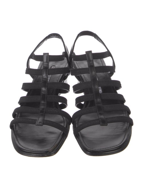 Donald Pliner Canvas Gladiator Sandals