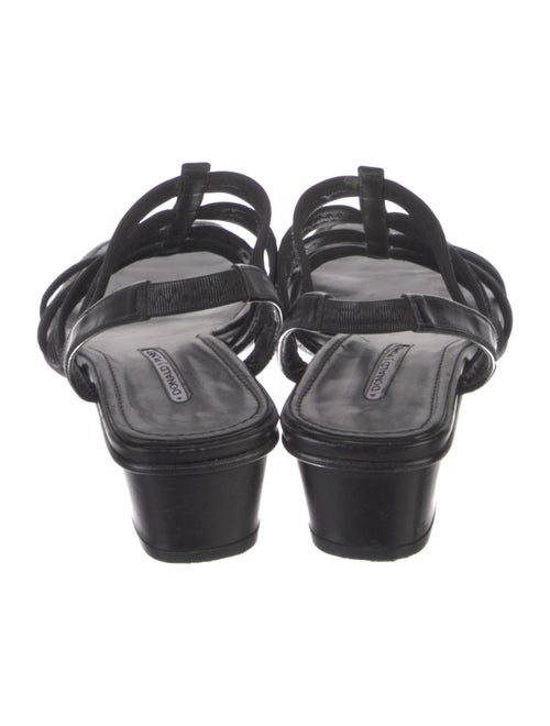 Donald Pliner Canvas Gladiator Sandals
