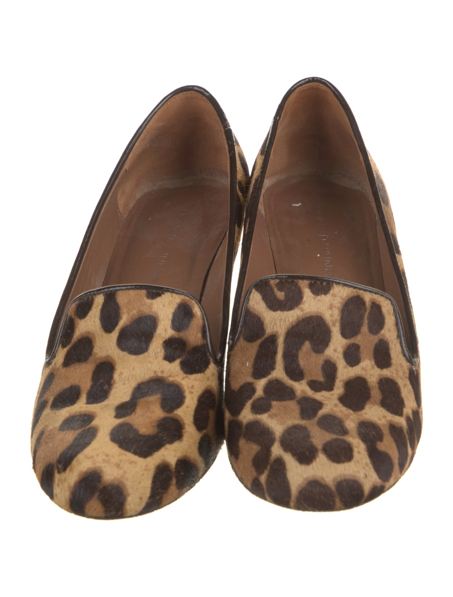 Donald Pliner Ponyhair Animal Print Pumps