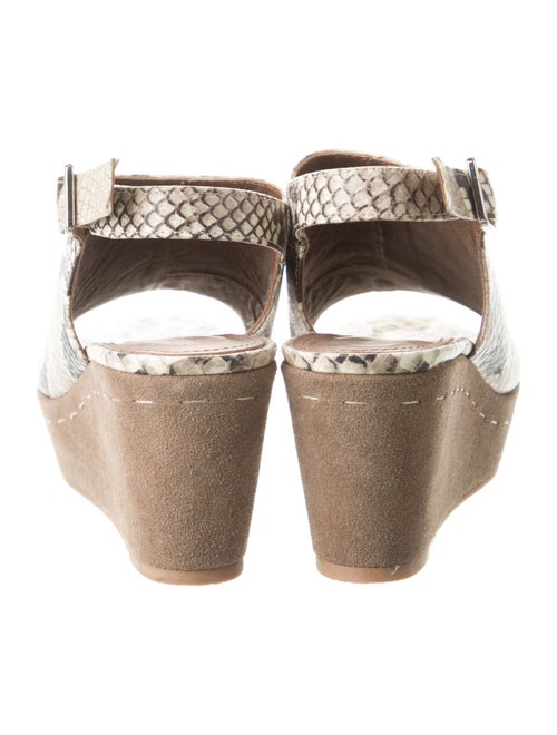 Donald Pliner Leather Animal Print Slingback Pumps