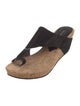 Donald Pliner Suede Slides