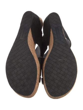 Donald Pliner Suede Slides