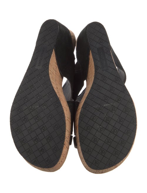 Donald Pliner Suede Slides