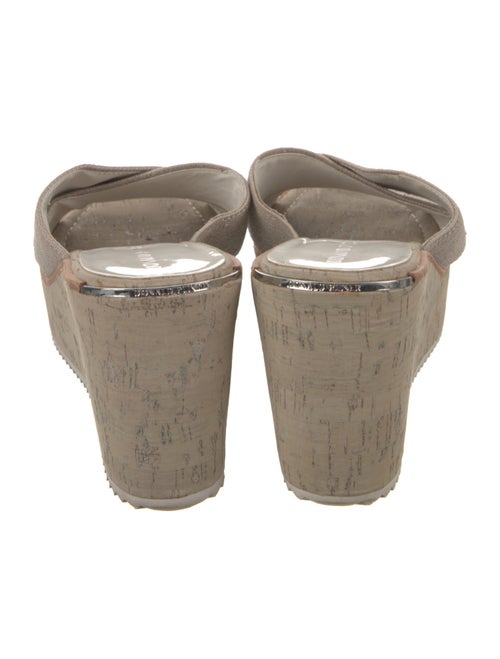 Donald Pliner Canvas Slides