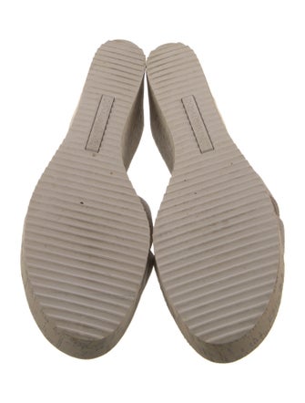 Donald Pliner Canvas Slides