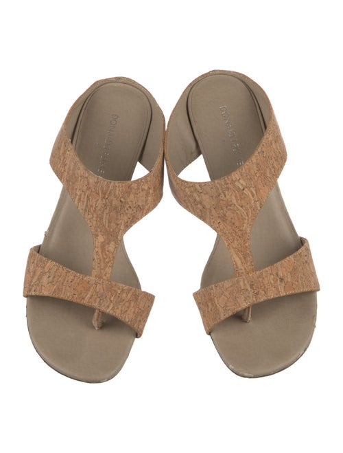 Donald Pliner Animal Print Slides