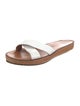 Donald Pliner Leather Slides