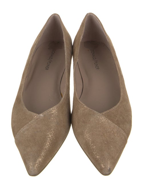 Donald Pliner Suede Ballet Flats