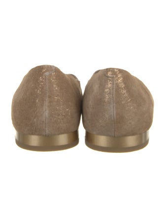 Donald Pliner Suede Ballet Flats