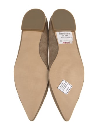 Donald Pliner Suede Ballet Flats