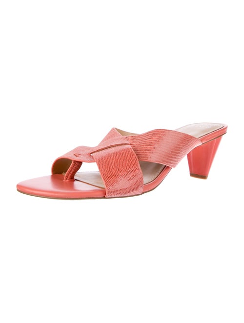 Donald Pliner Leather Slides