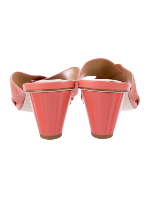 Donald Pliner Leather Slides