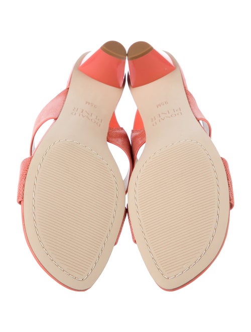 Donald Pliner Leather Slides