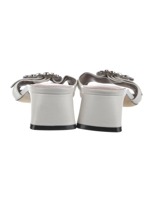 Donald Pliner Leather Slides