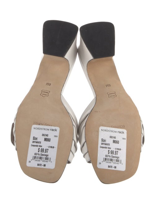 Donald Pliner Leather Slides