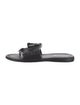 Donald Pliner Leather Tassel Accents Slides