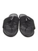 Donald Pliner Leather Tassel Accents Slides